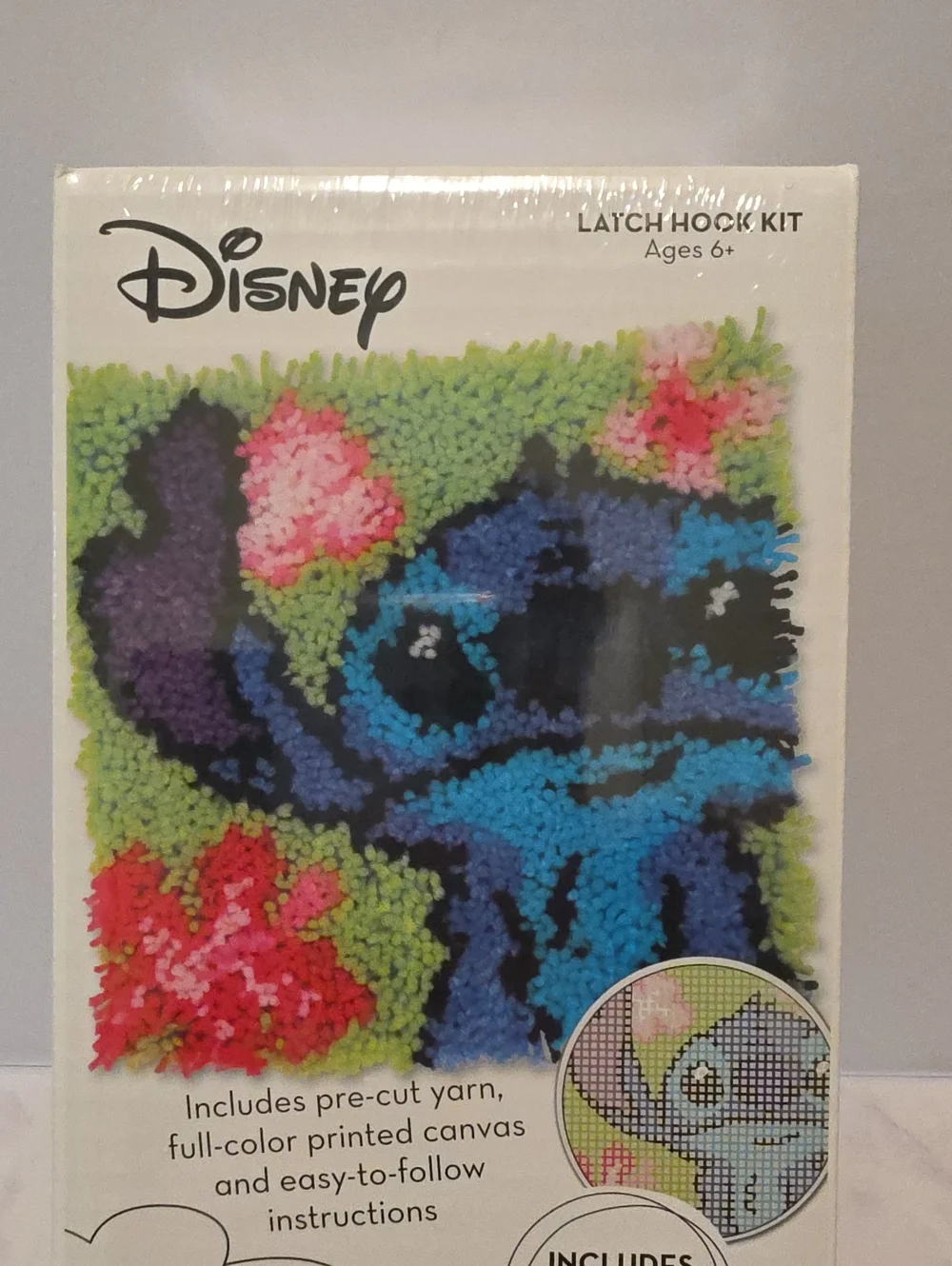 Disney Stitch Latch Hook Kit – Blue, Green, Pink, Purple